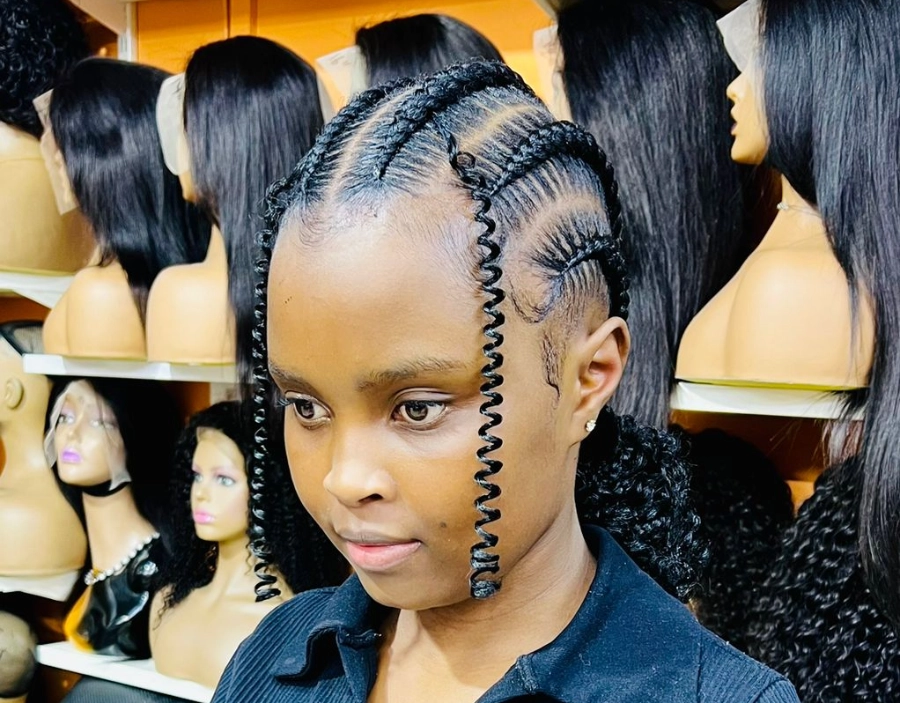 Image for Orange Weave Fish Hoek Cronrows Service - Colour, Beauty treatments, Finish, Hair coloring, Cut, Perm, Spa services, Haircuts, Hair & Beauty Salon in Cape Town, Highlights, Orange Weave Fish Hoek Hair & Beauty Salon, Texture