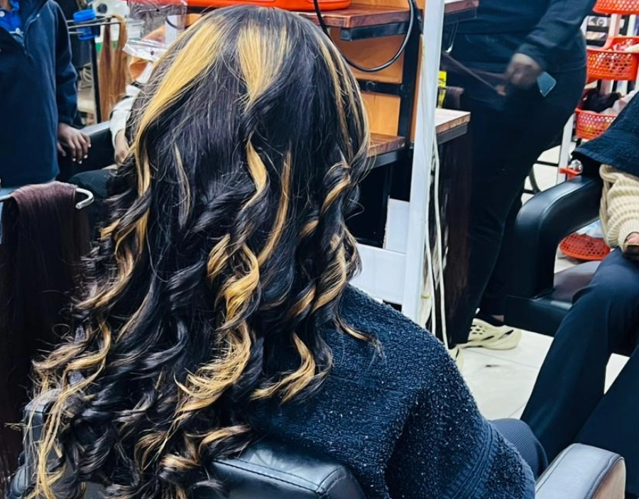 Image for Orange Weave Fish Hoek Finish Service - Perm, Cut, Haircuts, Orange Weave Fish Hoek Hair & Beauty Salon, Colour, Beauty treatments, Hair & Beauty Salon in Cape Town, Highlights, Hair styling, Hair coloring, Texture, Finish